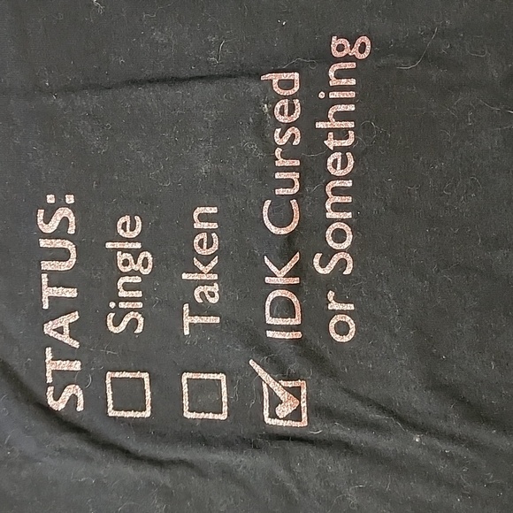 Perfect Christmas present FUN Women's black with glitter Girls Night shirt - Picture 3 of 6